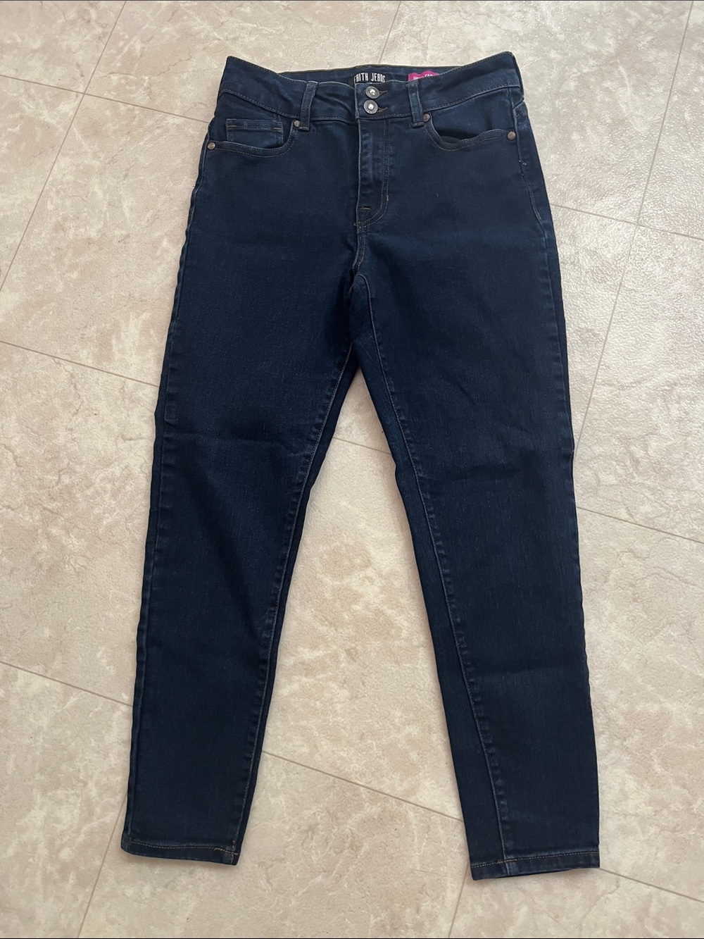 Faith Jeans High-Rise Dark Blue Skinny Jeans 8